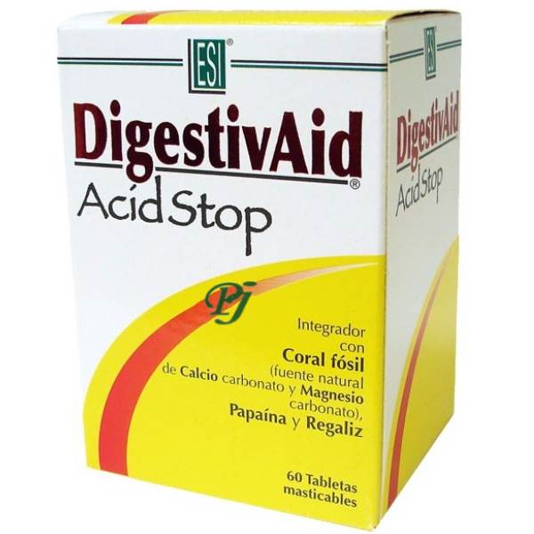 Digestivaid Acid Stop 60 Tabletas - Esi