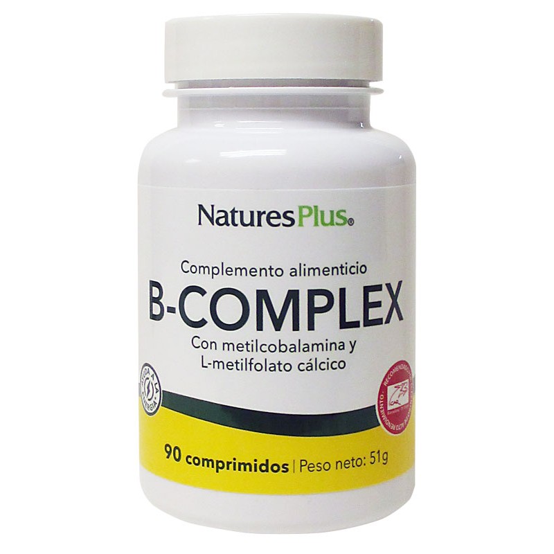 B Complex 90 Comprimidos - Natures Plus