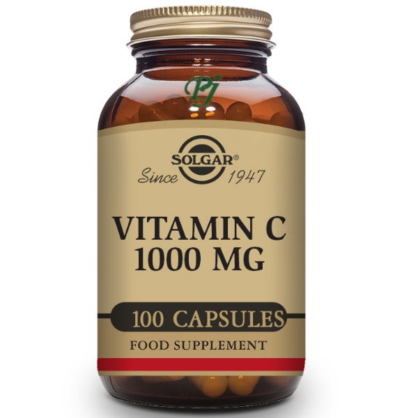 Vitamina C 100 Cápsulas 1000 Mg. - Solgar