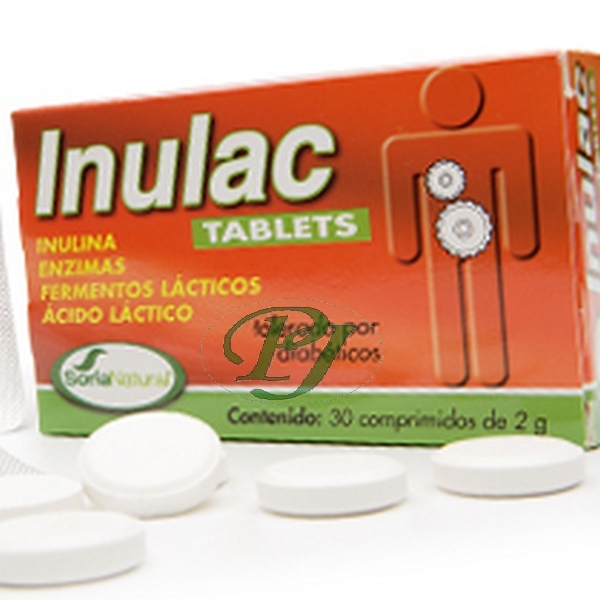 Inulac Tabletas 30 Comprimidos - Soria Natural