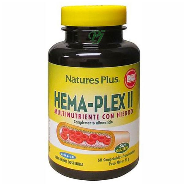 Hema Plex II 60 Comprimidos - Natures Plus