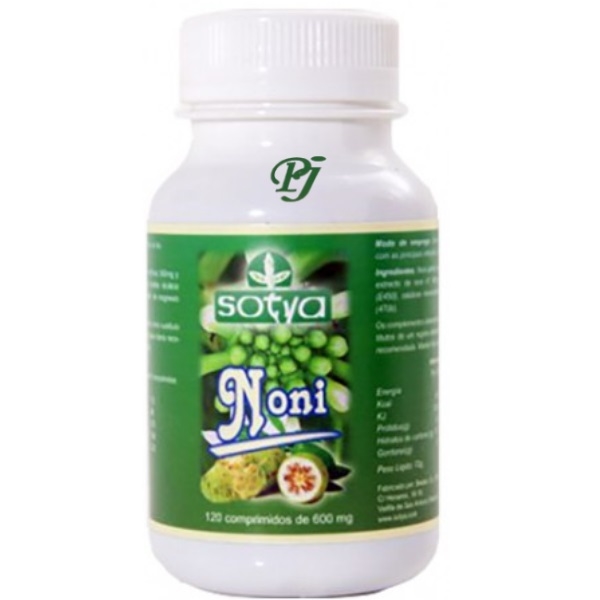 Noni 120 Comprimidos 600 Mg. - Sotya