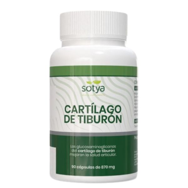 Cartílago Tiburón 90 Cápsulas 870 Mg. - Sotya