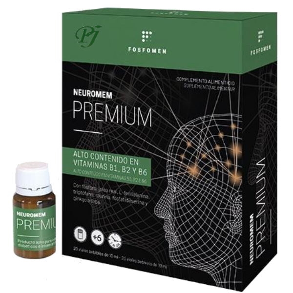 Fosfomem Neuromen Premium Ampollas 20 X 10 Ml. - Herbora