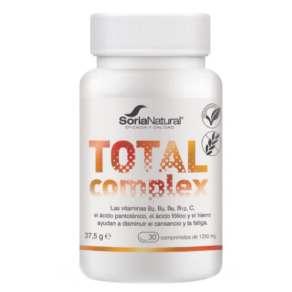 Total Complex 30 Cápsulas 1250 Mg. - Soria Natural