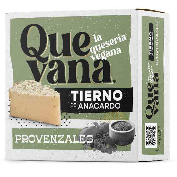 Queso Tierno De Anacardos Con Hierbas Provenzales 180 G. - Quevana