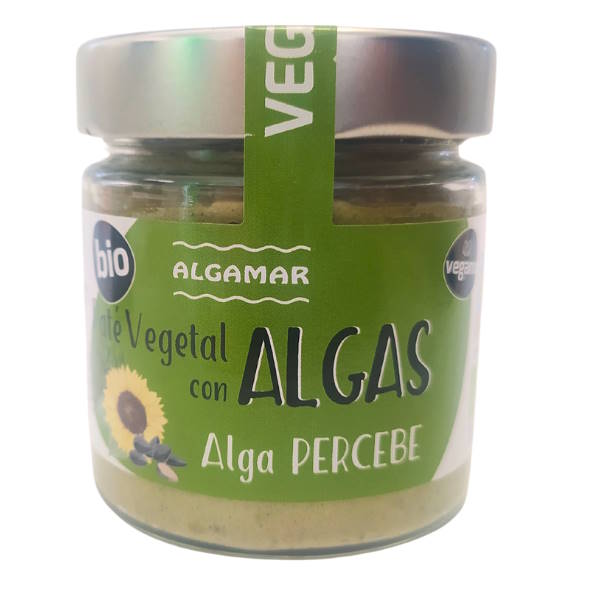 Paté Vegetal Con Alga Percebe Bio 180 G. - Algamar