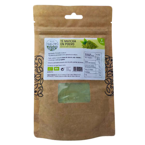 Té Matcha En Polvo Bio 55 G. - Eco Salim