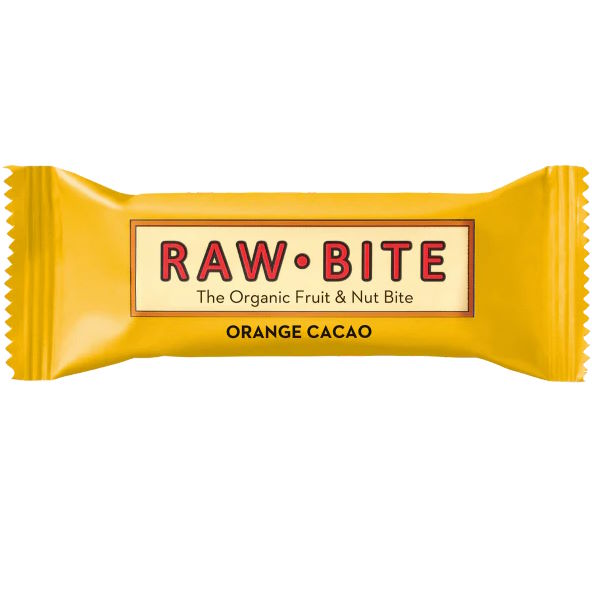 Barrita Naranja Y Cacao 50 G. - Raw Bite