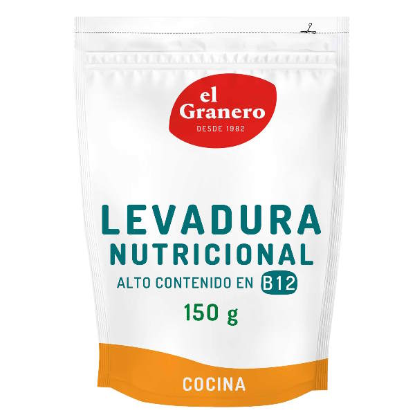 Levadura Nutricional Alto Contenido B12 150 G. - El Granero