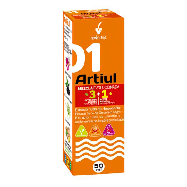 Mezcla 01 Artiull + Aceite Esencial Jengibre 50 Ml. - Novadiet