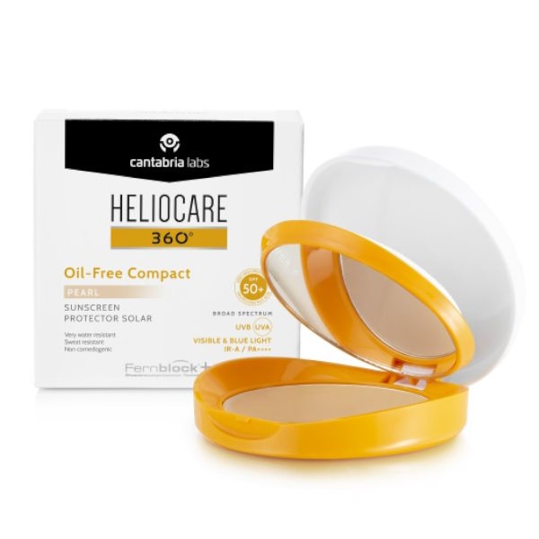 Heliocare Oil Free Compact Pearl Spf50+ 10 G. 360º - Cantabria Labs