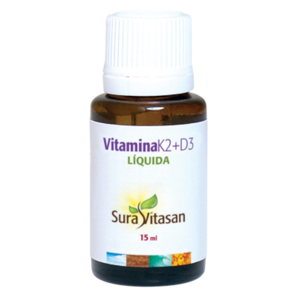 Vitamina K2 + D3 15 Ml. - Suravitasan