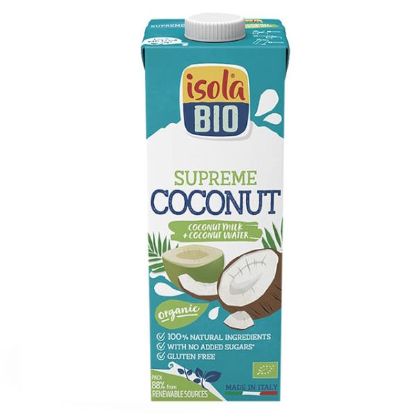 Bebida De Coco Supreme Bio 1 L. - Isola