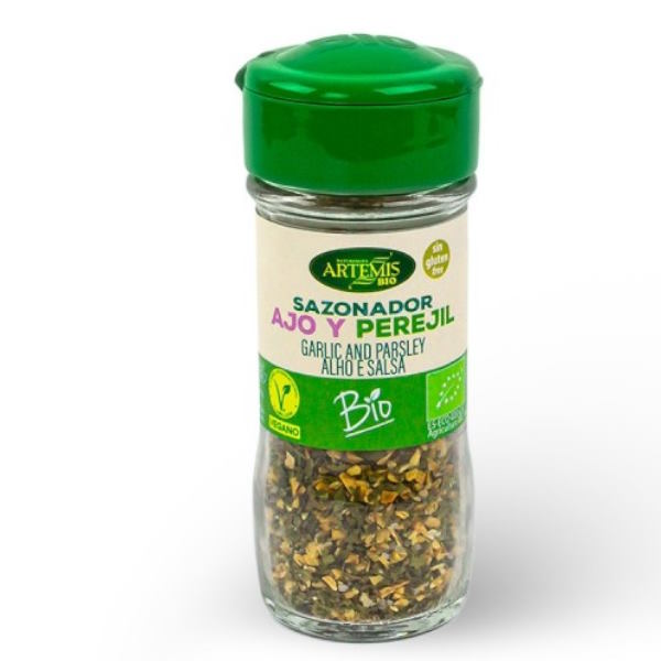 Especia Sazonador Ajo Y Perejil 28 G. Bio Sin Gluten - Artemis