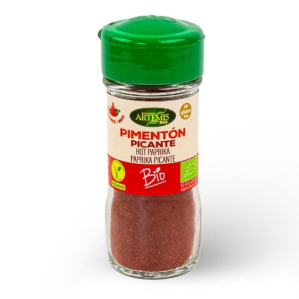 Especia Pimentón Picante 40 G. Bio Sin Gluten - Artemis