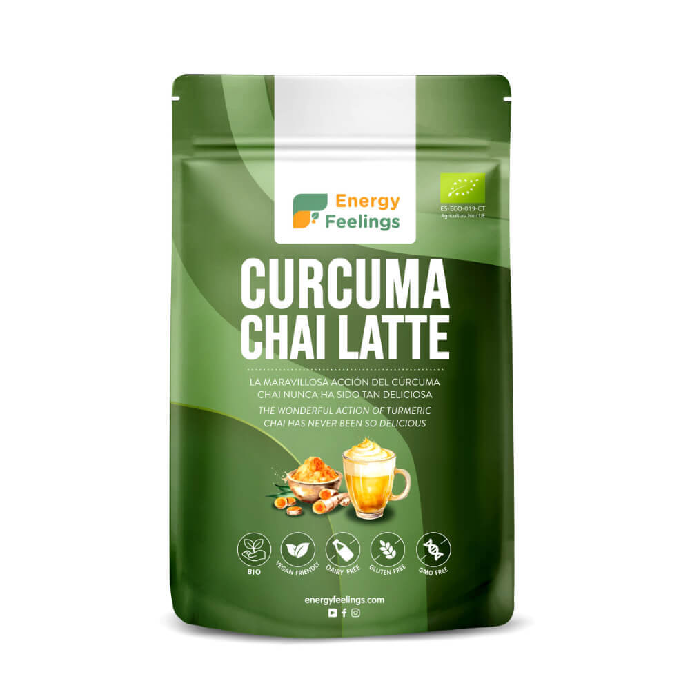 Cúrcuma Chai Latte Eco 150 G. - Energy Feelings