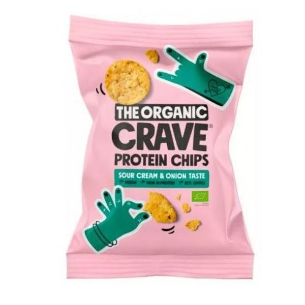 Chips Proteico Bio Lentejas 30 G. Sour Cream - The Organic Crave