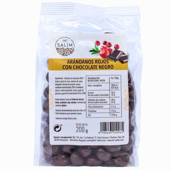 Int Salim Arándano Rojo Con Chocolate 200 G. - Int Salim