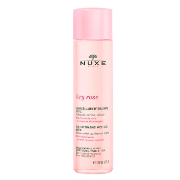 Very Rose Agua Micelar Pieles Secas 200 Ml. - Nuxe