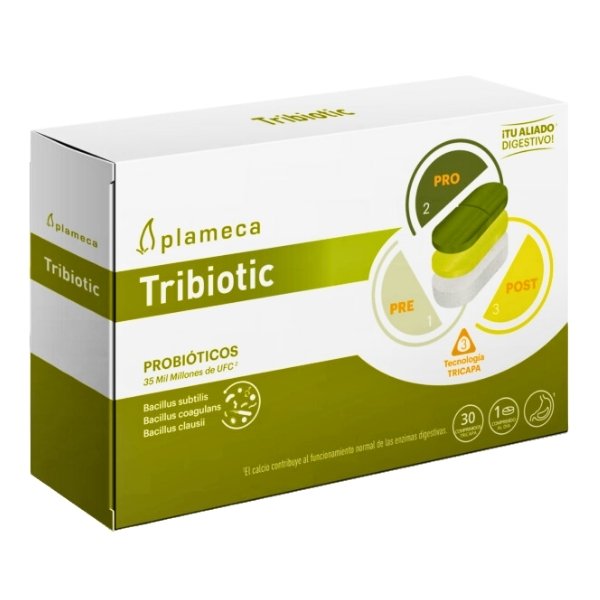Tribiotic 30 Comprimidos - Plameca