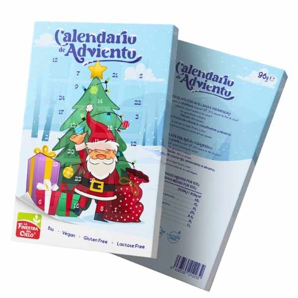 Calendario Adviento Bio Vegan 120 G. - La Finestra