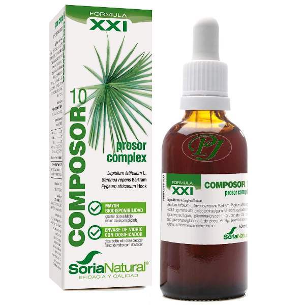 Composor 10 Prostasor Fórmula Xxi 50 Ml. - Soria Natural