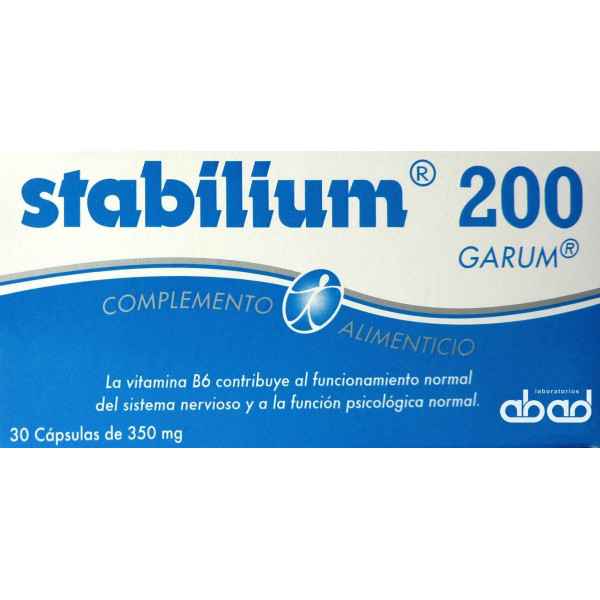 Stabilium 200 30 Capsulas Abad 