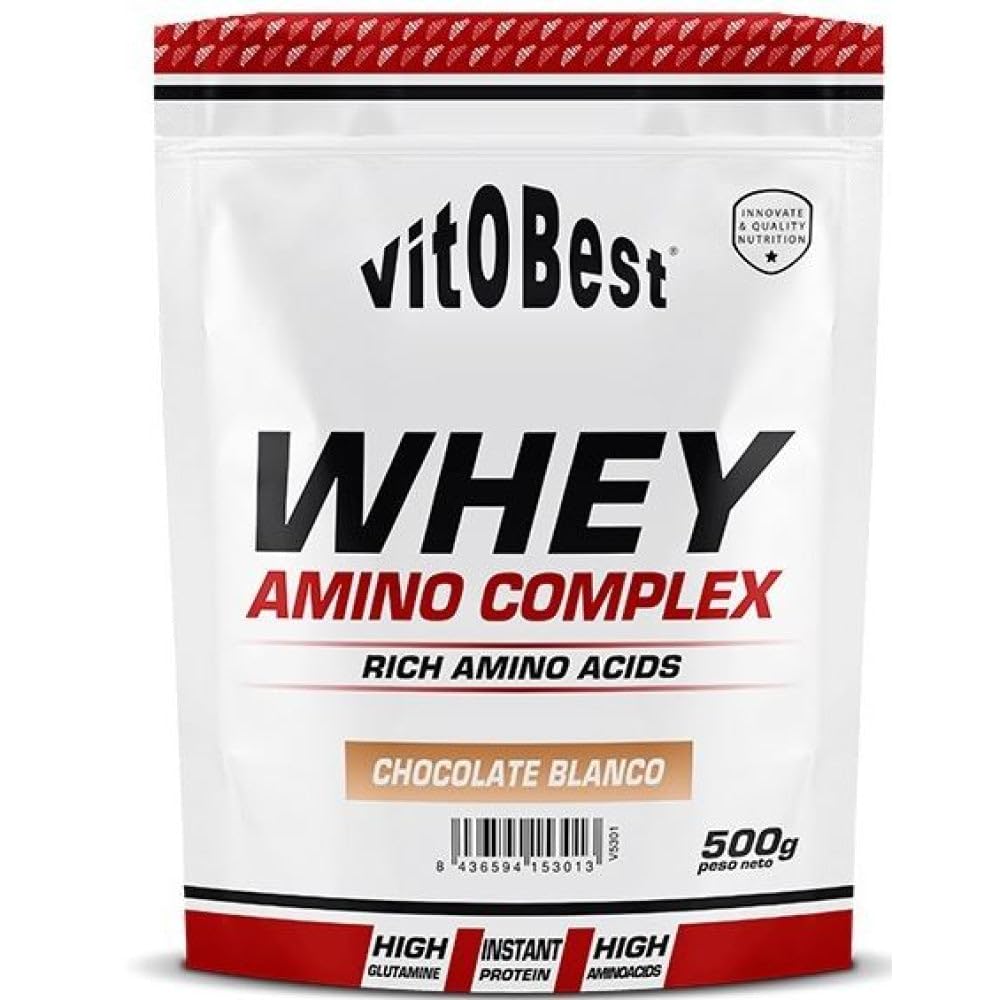 Whey Amino Complex Chocolate Blanco 500 G. - VitoBest
