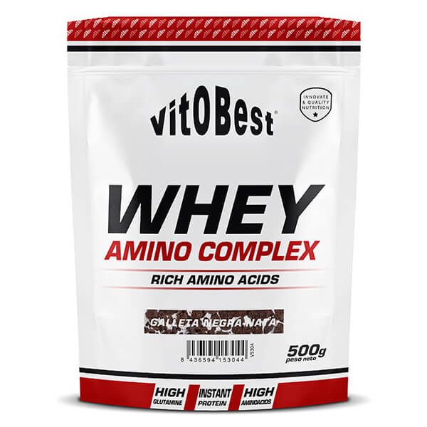 Whey Amino Complex Galleta Negra 500 G. - VitoBest
