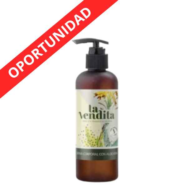 Crema Corporal Aloe Vera 250 Ml. - La Vendita