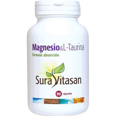 Magnesio & Taurina 90 Caps - Suravitasan