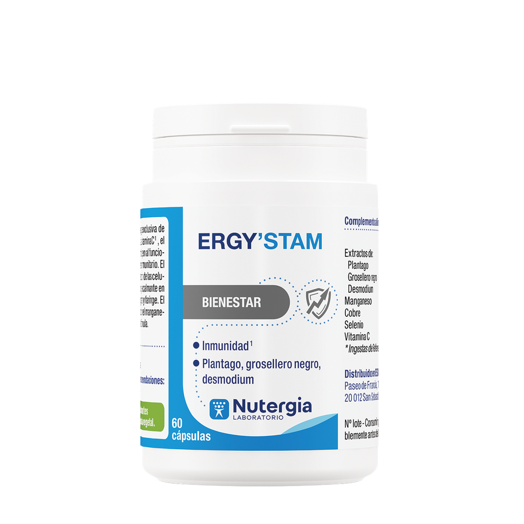 Ergystam 60 Cápsulas - Nutergia