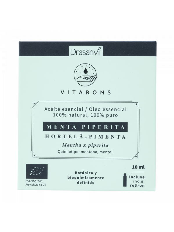 Aceite Esencial Menta Piperita 10Ml. Vitaroms - Drasanvi