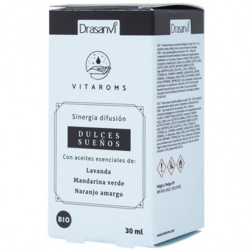 Sinergia Difusión Dulces Sueños Vitaroms 30 Ml. - Drasanvi