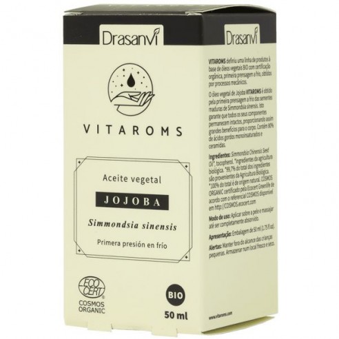 Aceite Vegetal Jojoba 50 Ml. Vitaroms - Drasanvi