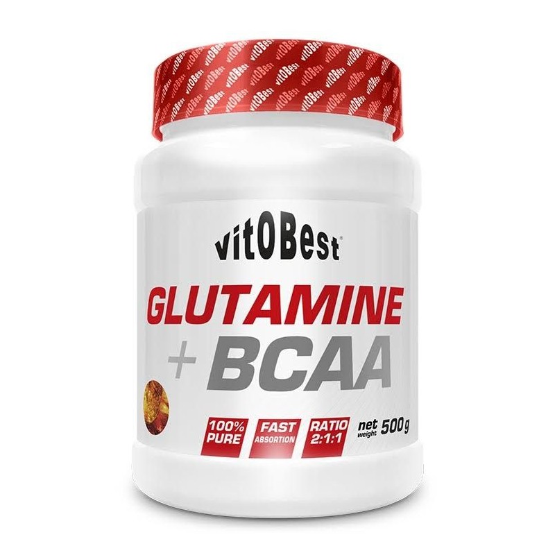 Glutamina + Bcaa Complex Cola 500 G. - VitoBest