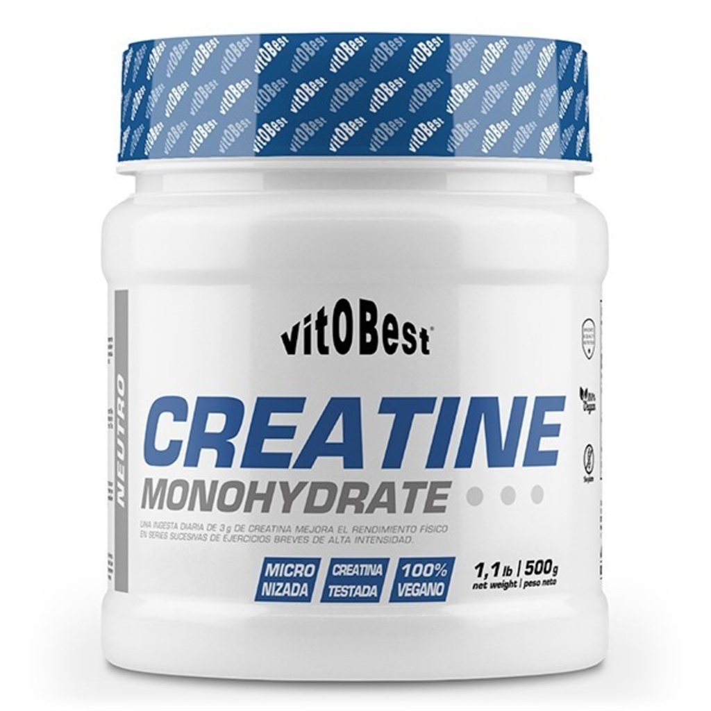 Creatina Power 500 G. Micronizada Neutra - VitoBest