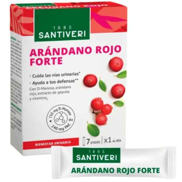 Arándano Rojo Forte 7 Sticks - Santiveri