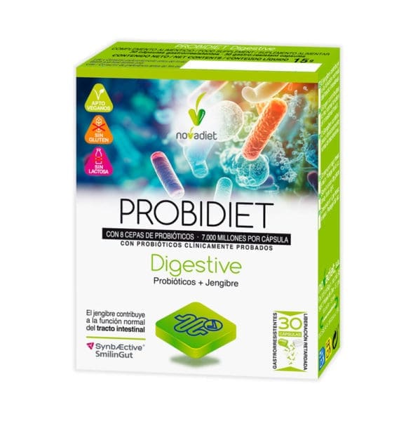 Probidiet Digestive 30 Cápsulas - Novadiet