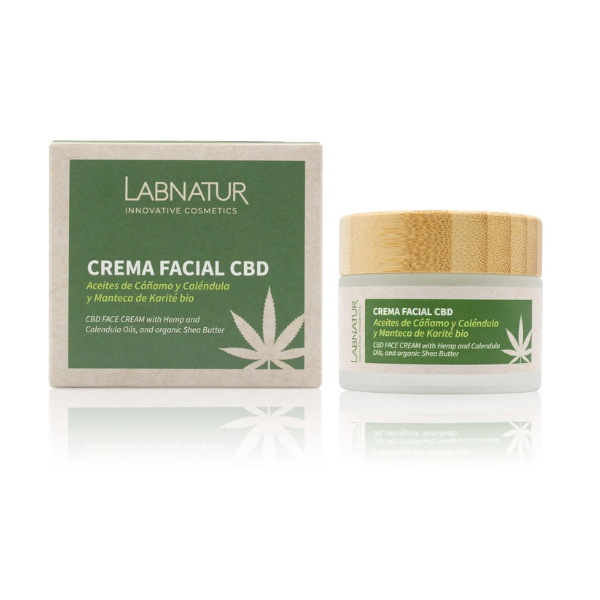 Crema Facial Cbd 500 Ml. - Labnatur