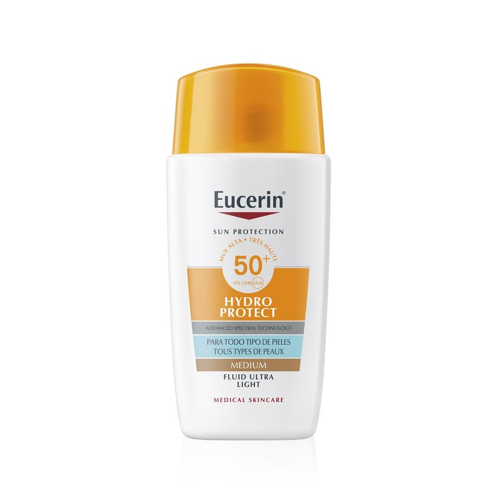 Hydro Protect Fluido Ultralight Fps50+ Tono Medio 50 Ml. Solar - Eucerin