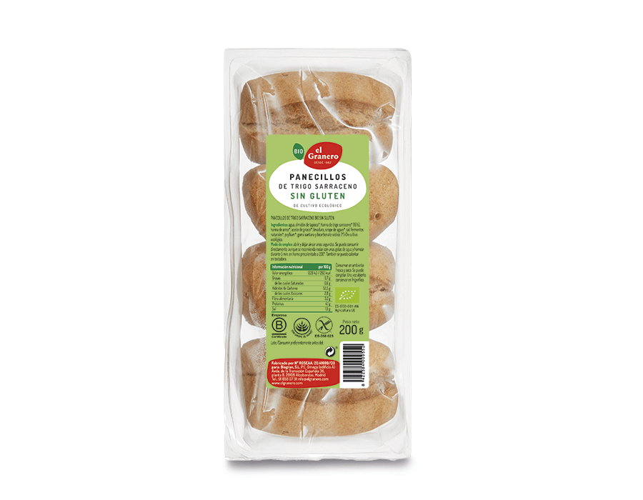 Panecillos De Trigo Sarraceno 200 G. - El Granero