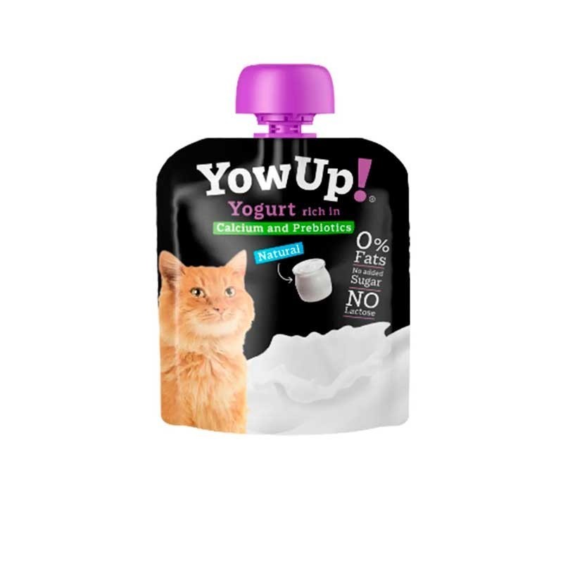 Yogurt Para Gatos Sin Lactosa Cero Grasa Sin Azúcar Añadido 85 G. - Yow Up!