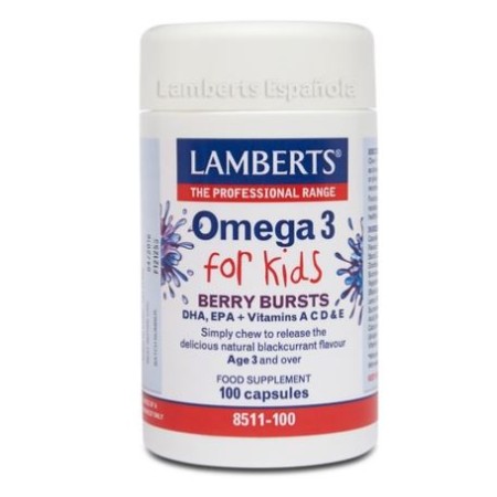 Omega 3 For Kids 60 Caps - Lamberts