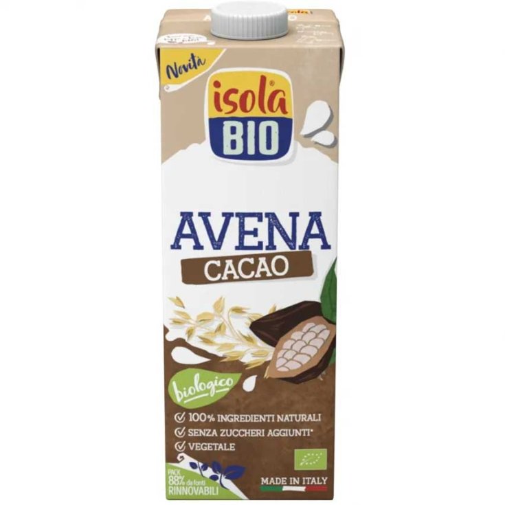 Bebida Vegetal Avena Y Cacao 0 % Sin Azúcares 1 L. - Isola