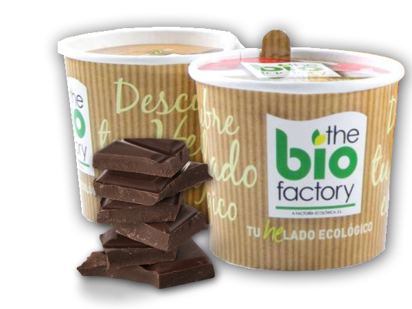 Helado Chocolate 70% Vegano 100 Ml. - The Bio Factory