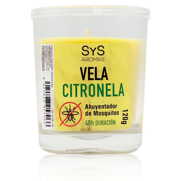 Vela Citronela 120 G. 40 Horas - Sys
