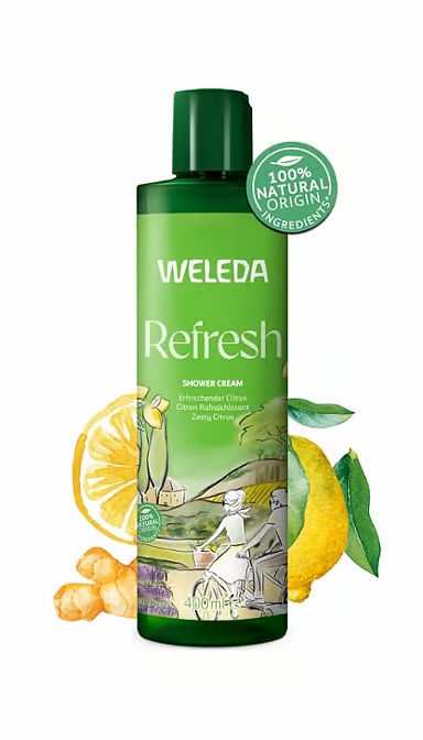 Gel De Ducha Cremoso Citrus 400 Ml. - Weleda