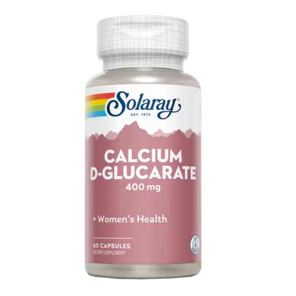 Calcium D Glucarate 60 Cápsulas 400 Mg. - Solaray